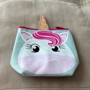 Thirty-One Unicorn Kids Pouch - Pink and Blue